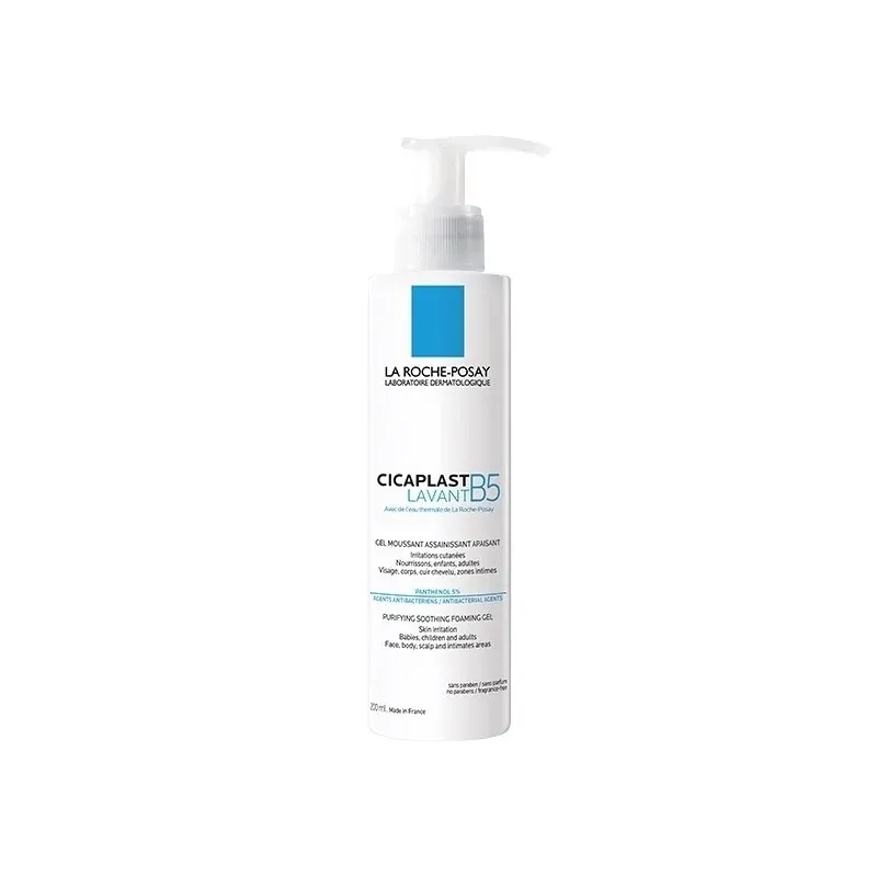 LA ROCHE-POSAY Cicaplast gel lavant B5 pompe 200ml                                    