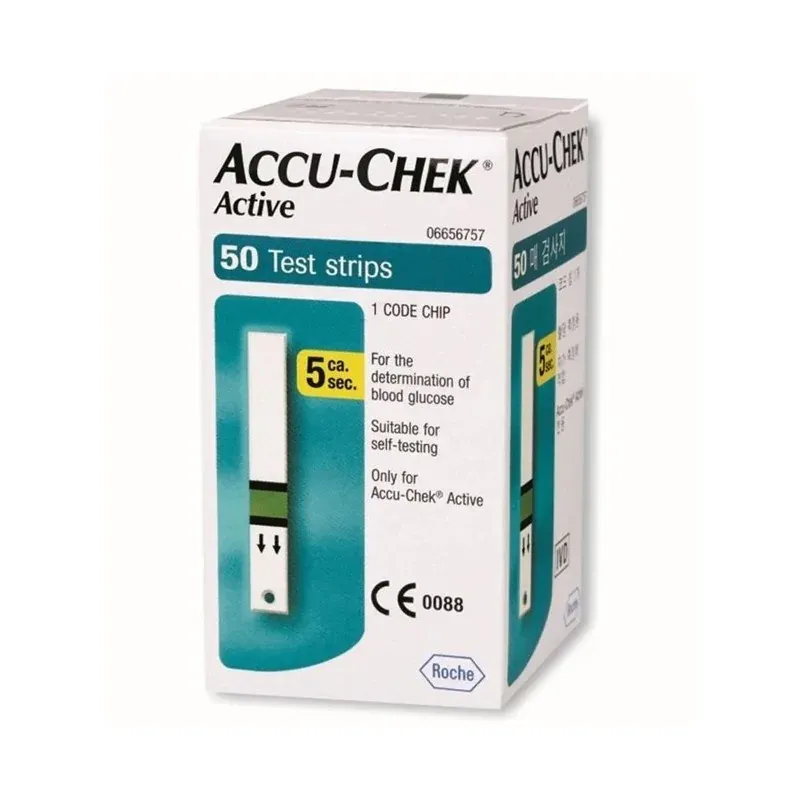 ACCU-CHEK ACTIVE BANDELETTES /50