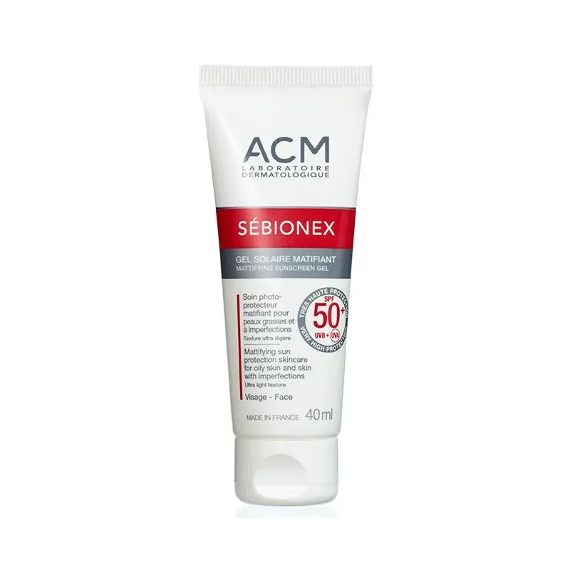 ACM SÉBIONEX SPF 50+ GEL SOLAIRE MATIFIANT 40ML