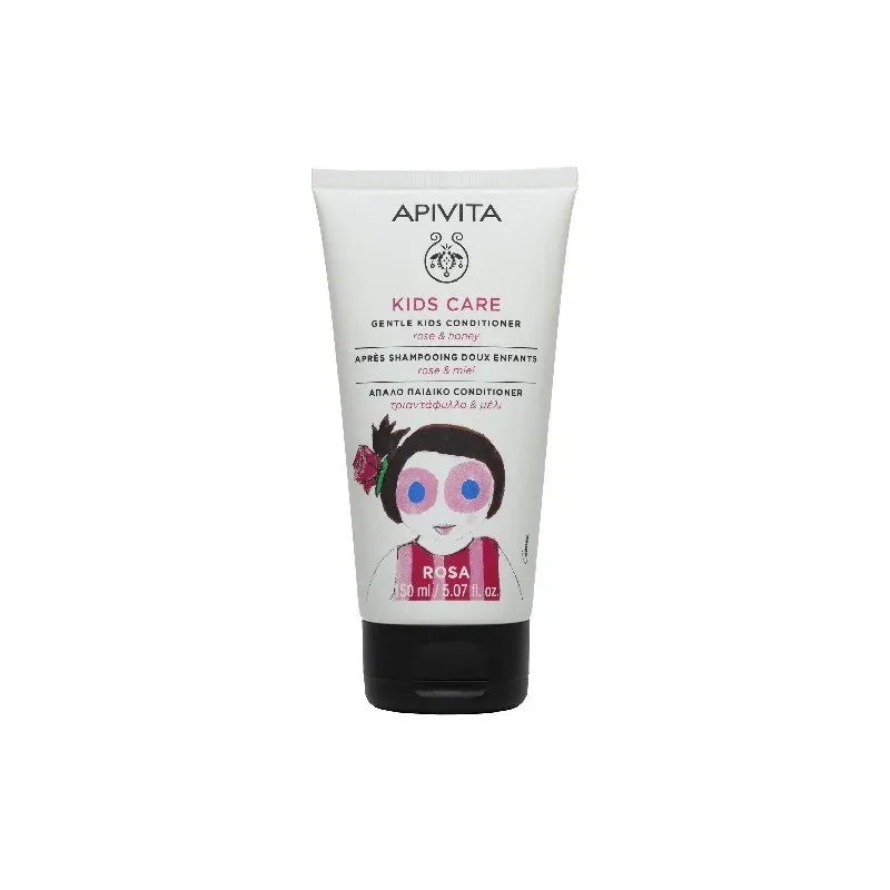 Apivita Apres Shampooing Kids rose & miel 150ml