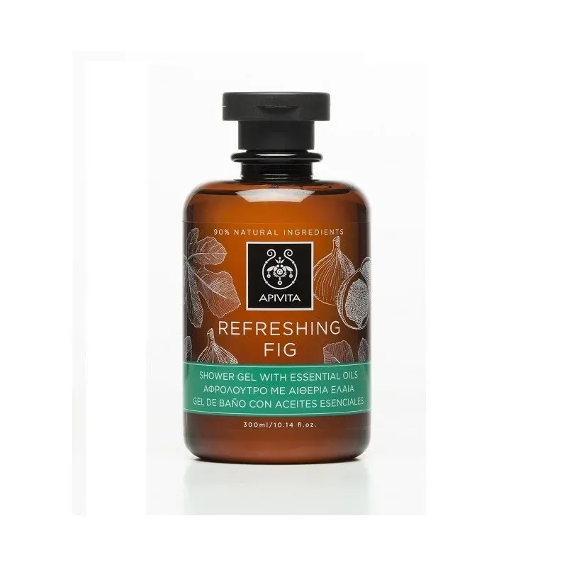 APIVITA GEL DOUCHE RAFRAICHISSANT FIGUE 300ML