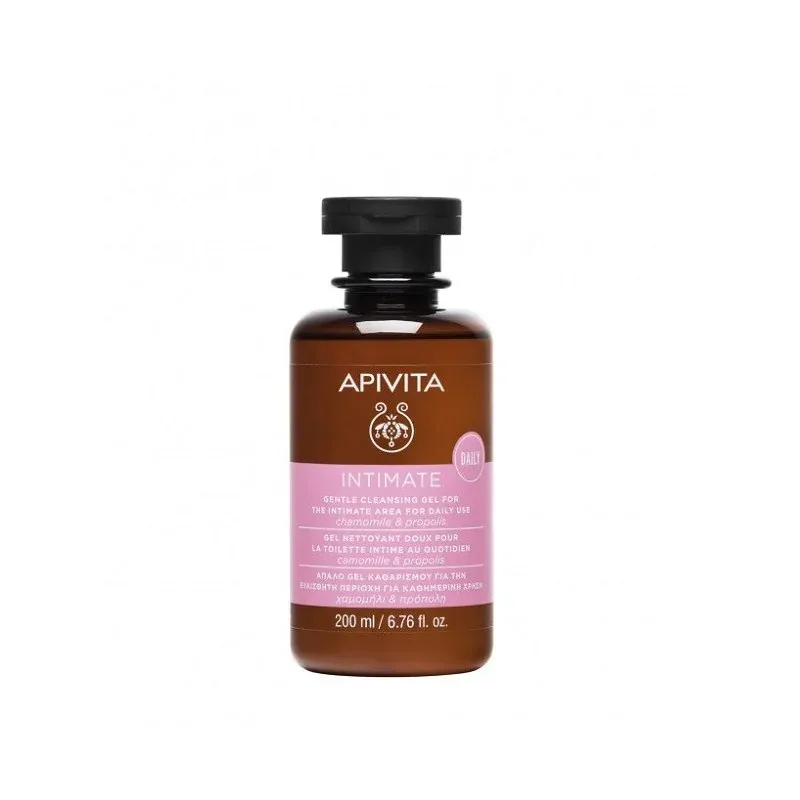 Apivita Gel Nettoyant Intime Doux – Usage Quotidien 200ml