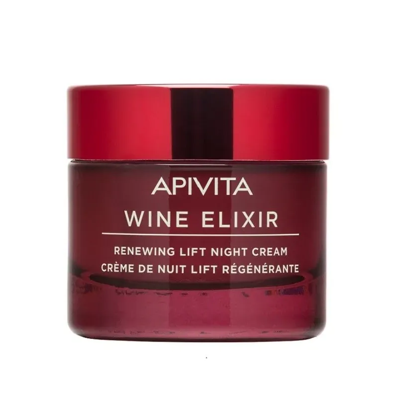 Apivita WINE ELIXIR Crème de Nuit Lift Régénérante 50ml