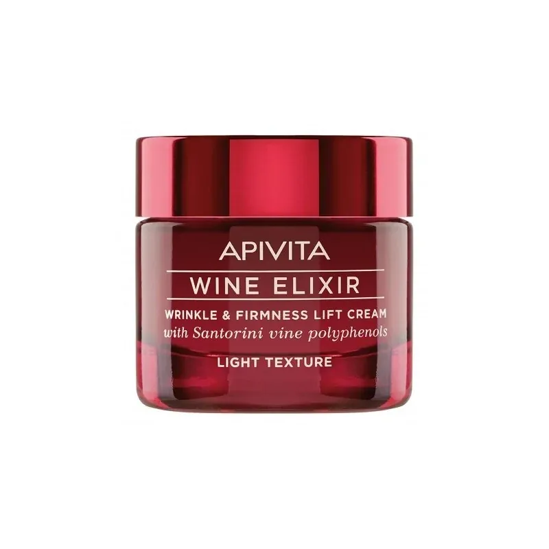 Apivita Wine Elixir Crème Lift Rides & Fermeté – Texture Light 50ml