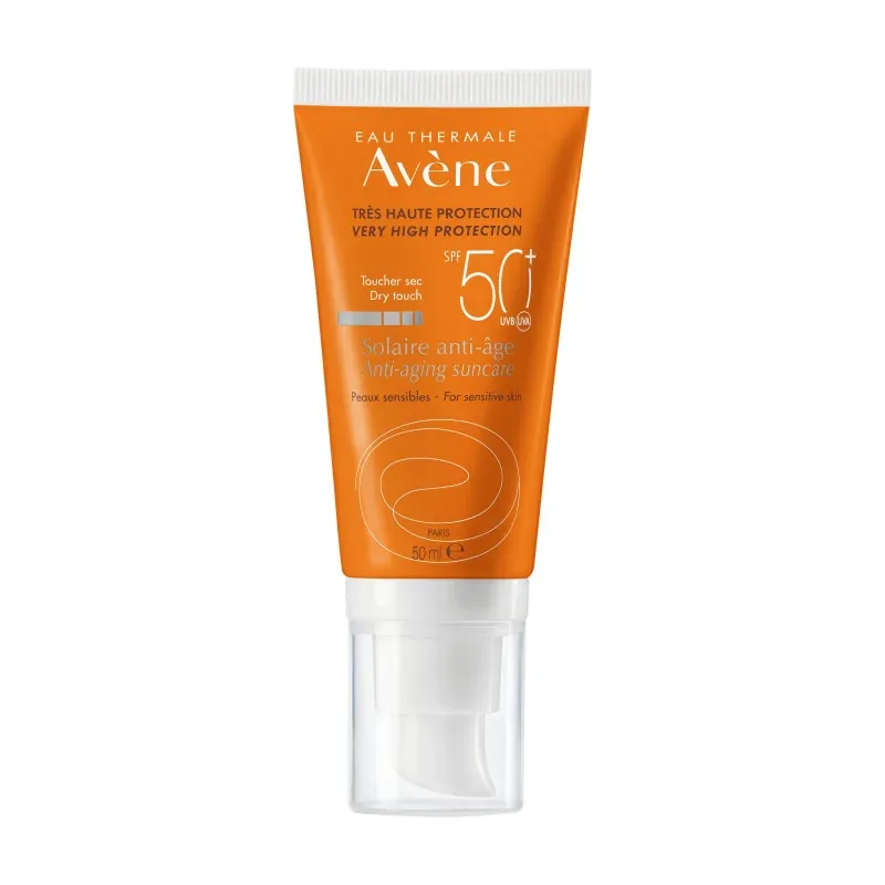 AVENE SOLAIRE ANTI-ÂGE TRÈS HAUTE PROTECTION SOLAIRE SPF 50+