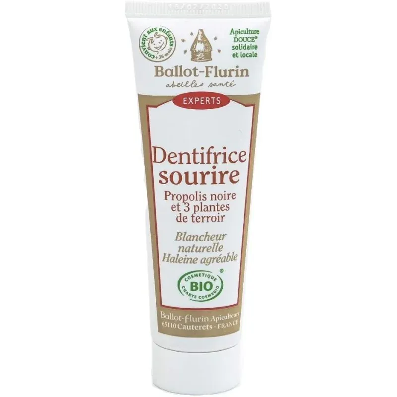 BALLOT-FLURIN DENTIFRICE SOURIRE 50ML
