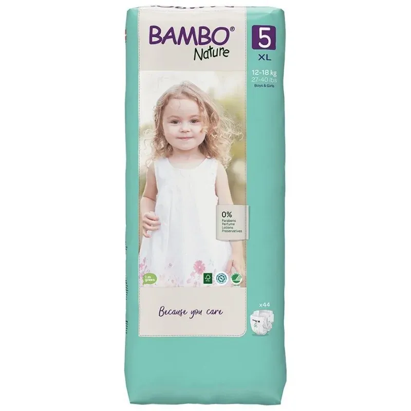 BAMBO NATURE COUCHES 5, 12-18KG 44 u