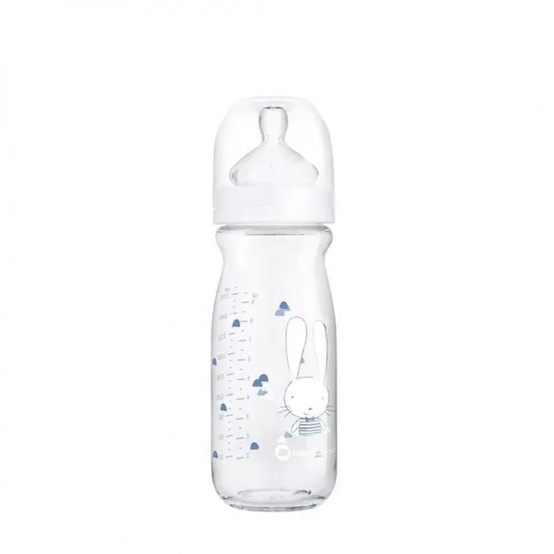 BÉBÉ CONFORT BIBERON VERRE EMOTION 270 ML SWEET BUNNY 0952