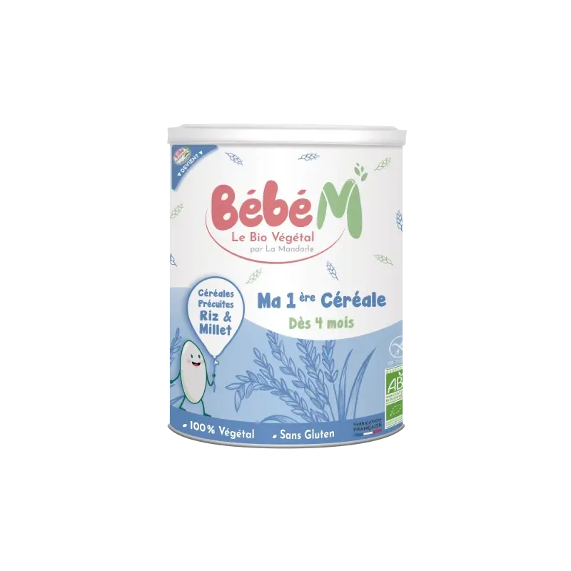 BÉBÉ M MA PREMIÈRE CÉRÉALE 400G (DÈS 4 MOIS)