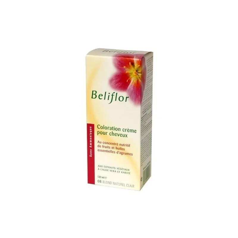 Beliflor UNIDOSE N° 08 BLOND NATUREL CLAIR 120ml
