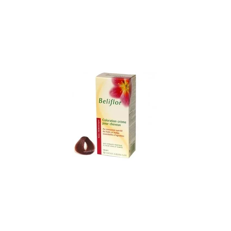 Beliflor UNIDOSE N° 12 CHATAIN AUBURN CLAIR 120ml