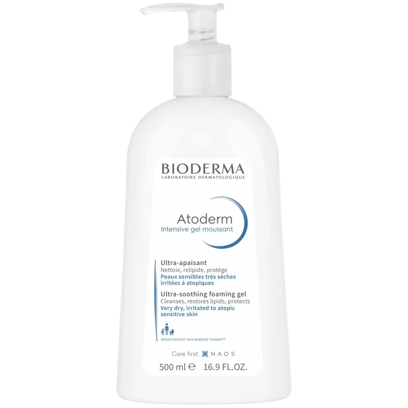BIODERMA ATODERM INTENSIVE GEL MOUSSANT 500ML