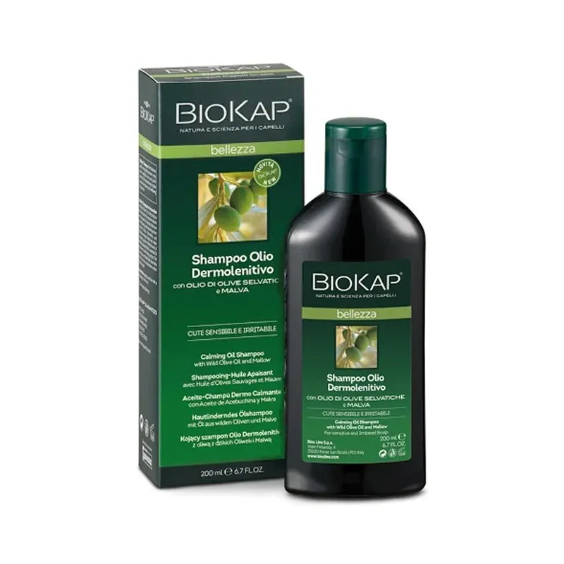 Biokap Shampoing huile apaisant Belleza 200 ml