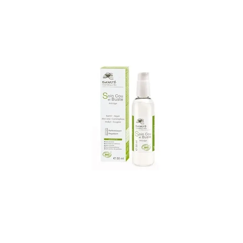 BIOKARITE SOIN COU ET BUSTE 50ml