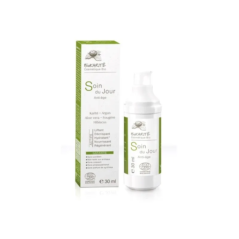 BIOKARITE SOIN DU JOUR Crème anti-âge 30ml