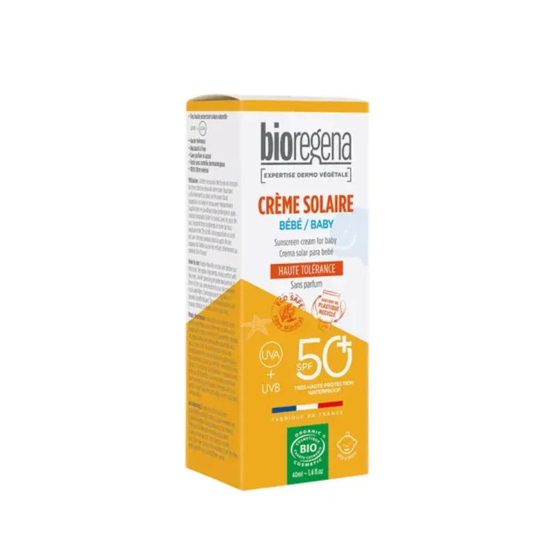 Bioregena Creme Solaire Bébé 40ml