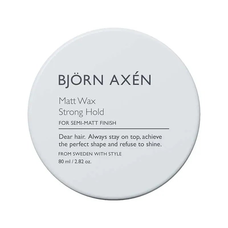 BJORN AXEN Matt Wax Strong Hold 80 ml