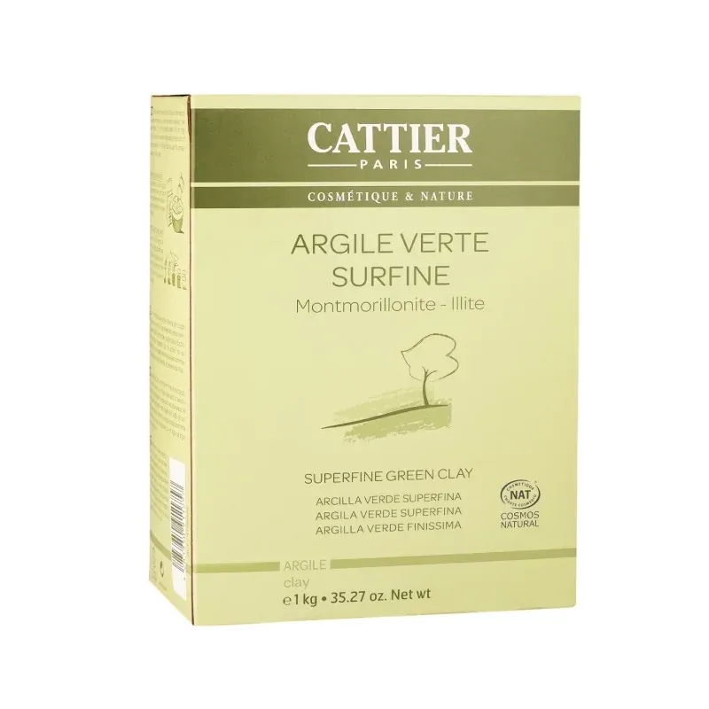 CATTIER ARGILE VERTE FINE 1KG