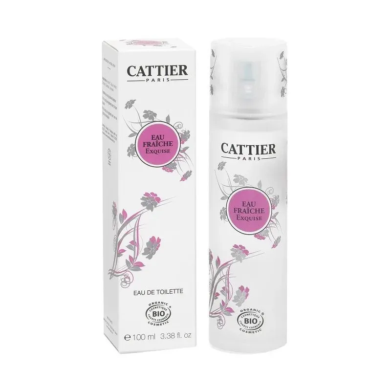 Cattier EAU FRAICHE EXQUISE - VAPORISATEUR 100ml