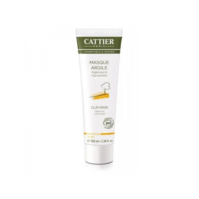 Cattier MASQUE A L'ARGILE JAUNE 100ml