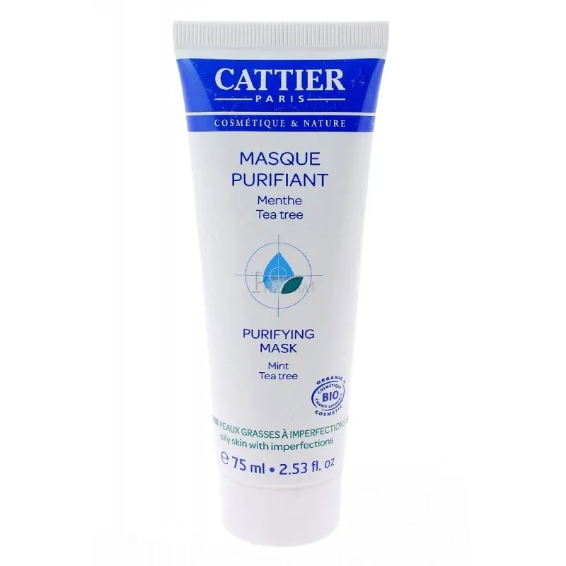 Cattier MASQUE PURIFIANT 75ml
