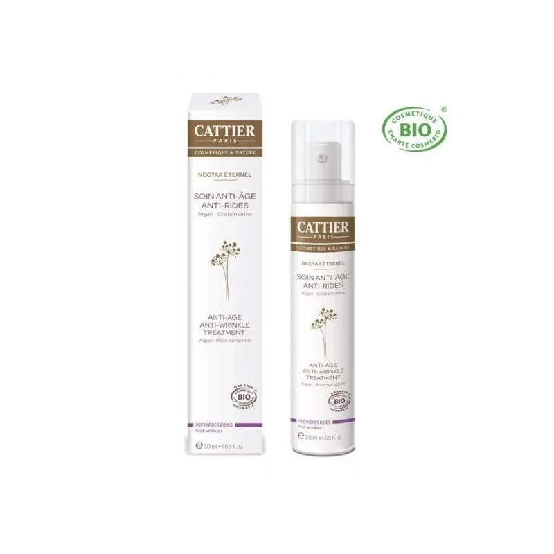 Cattier nectar éternel Soin Anti-âge Anti-rides 50ml