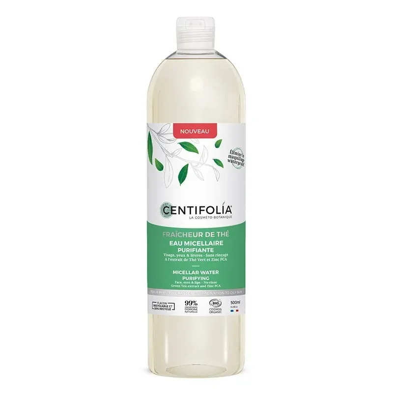 CENTIFOLIA Eau Micellaire Fraicheur De Thé 500ml