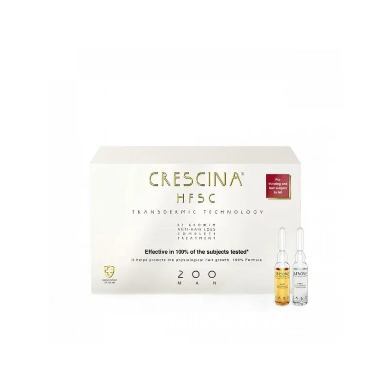 Crescina HFSC Transdermic Complet 200 Man 10+10*3.5ml