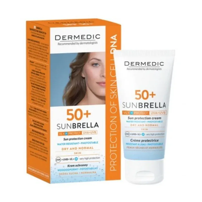 DERMEDIC SUNBRELLA ECRAN SPF50+ PSN 50ML