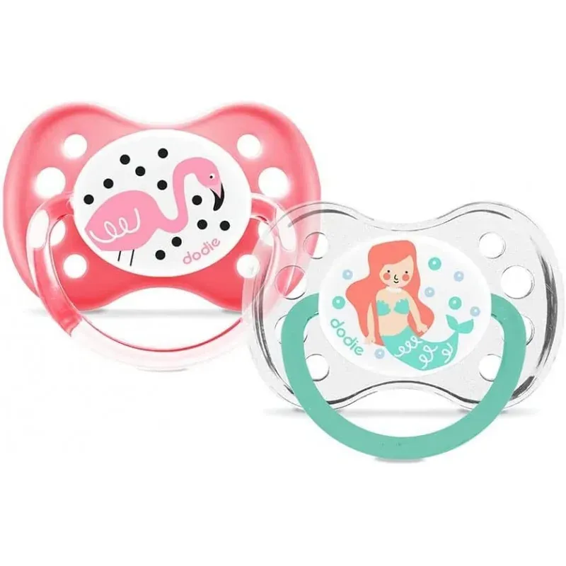 DODIE SUCETTE ANATOMIQUE 18 +6M DUO SIRENE/FLAMAND