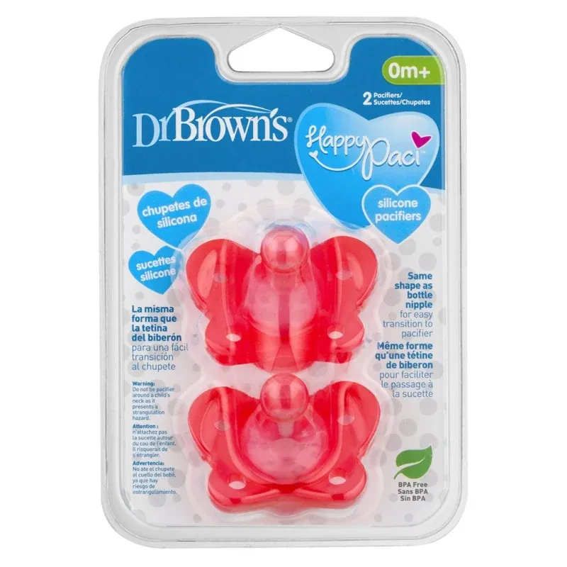 DR BROWNS HAPPYPACI 0 MOIS + PACK DE 2