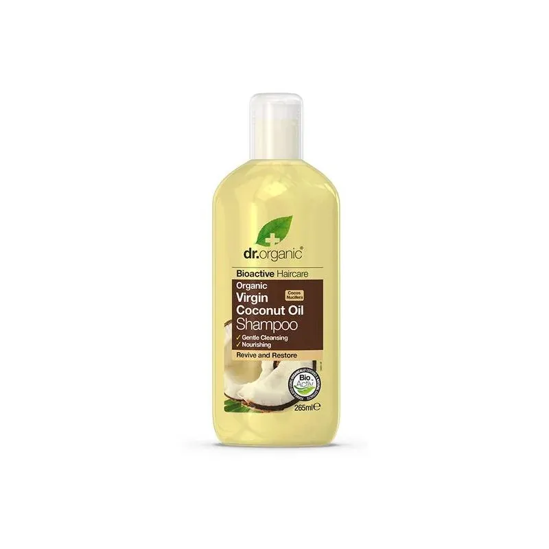 Dr. Organic SHAMPOOING A L'HUILE DE COCO VIERGE BIO 256 ML