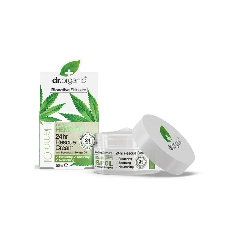 DR.ORGANIC CREME CONCENTREE à l’Huile de Chanvre 50Ml 50Ml