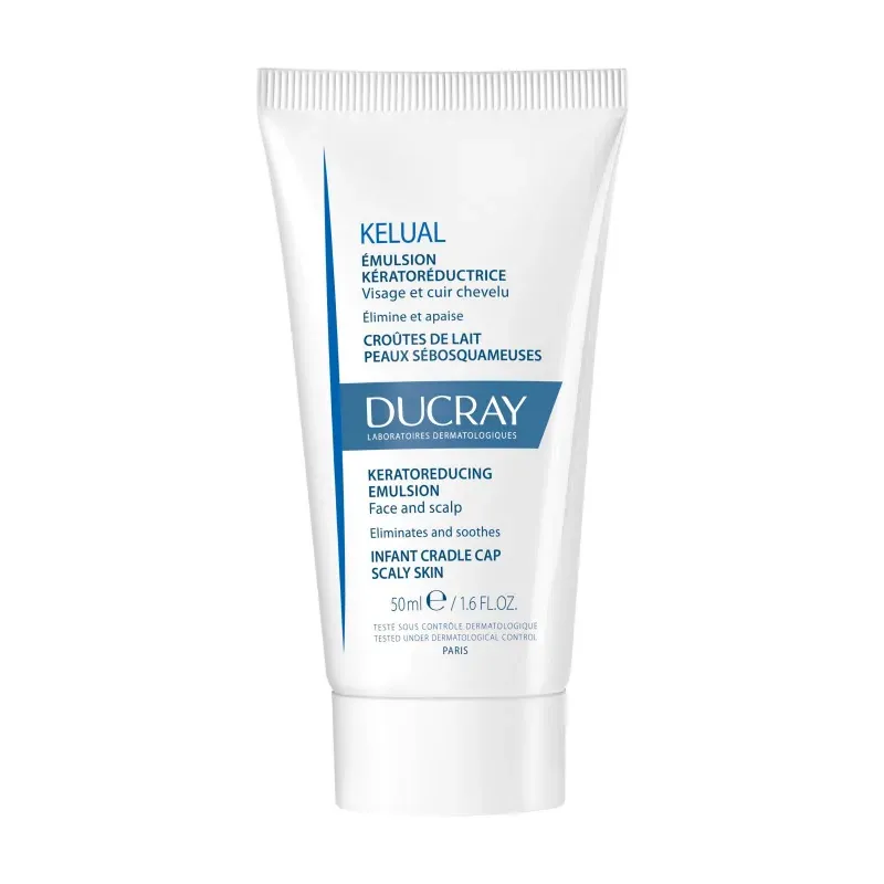 Ducray Émulsion Kératoréductrice Crème croûtes de lait Kelual 50 ml