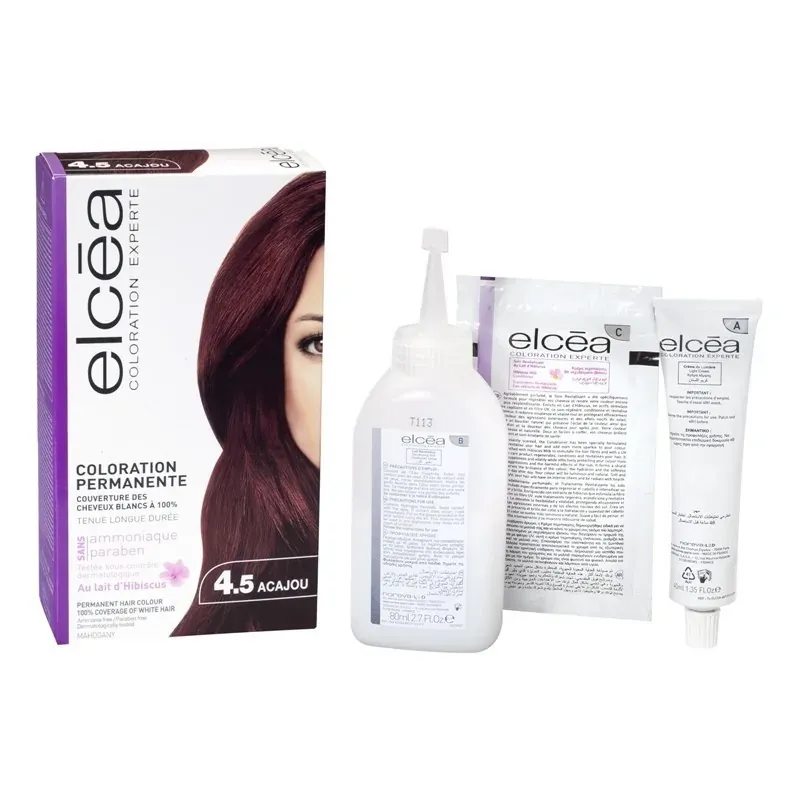 ELCÉA COLORATION PERMANENTE 4.5 Acajou