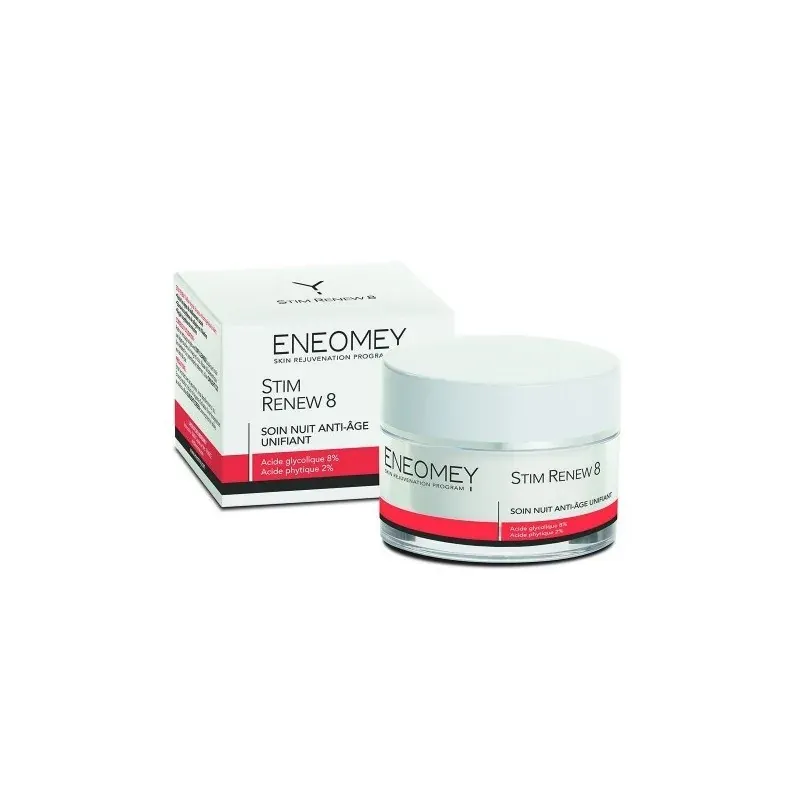 ENEOMEY STIM RENEW 8 SOIN NUIT ANTI-AGE UNIFIANT 50ML