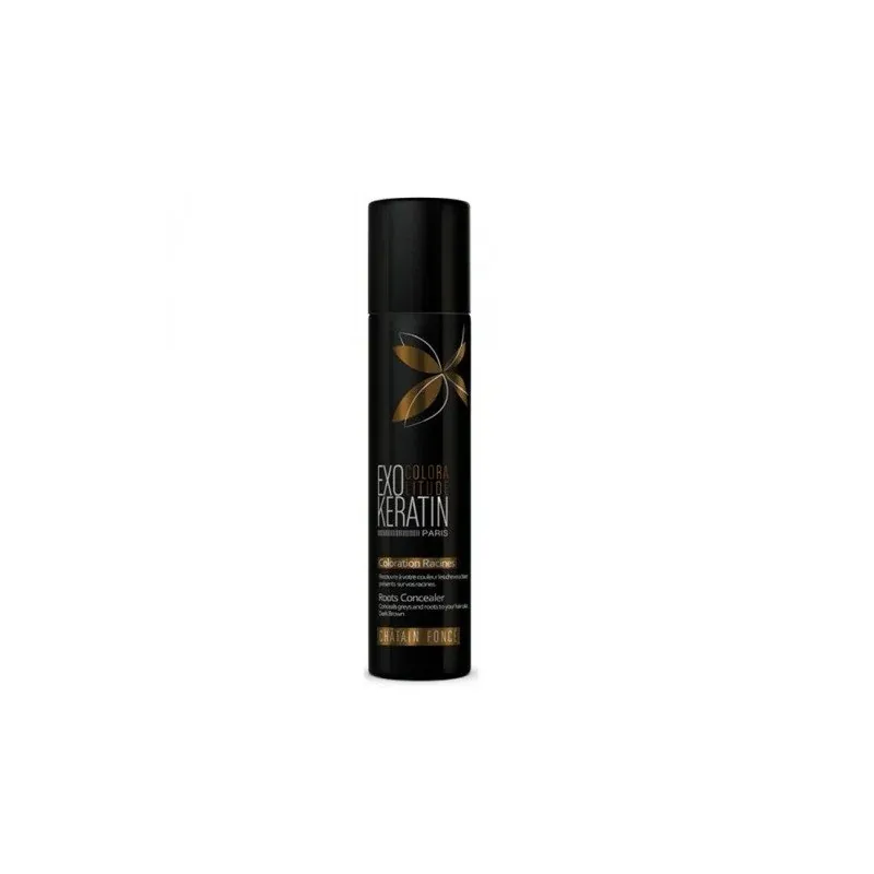 EXO KERATIN COLORALITUDE CHATAIN FONCE SPRAY RETOUCHE RACINES 75 ML
