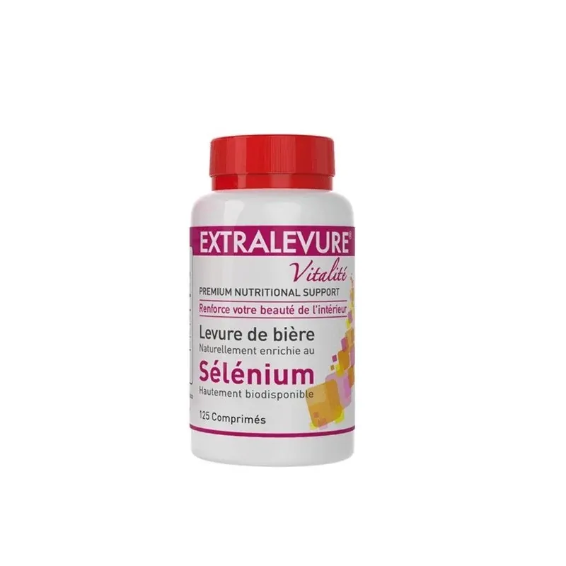 Extralevure Vitalite Selenium 125 Comprimès