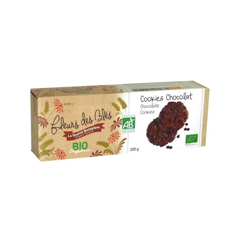 FLEURS DES BLES COOKIES TOUT CHOCOLAT 200G