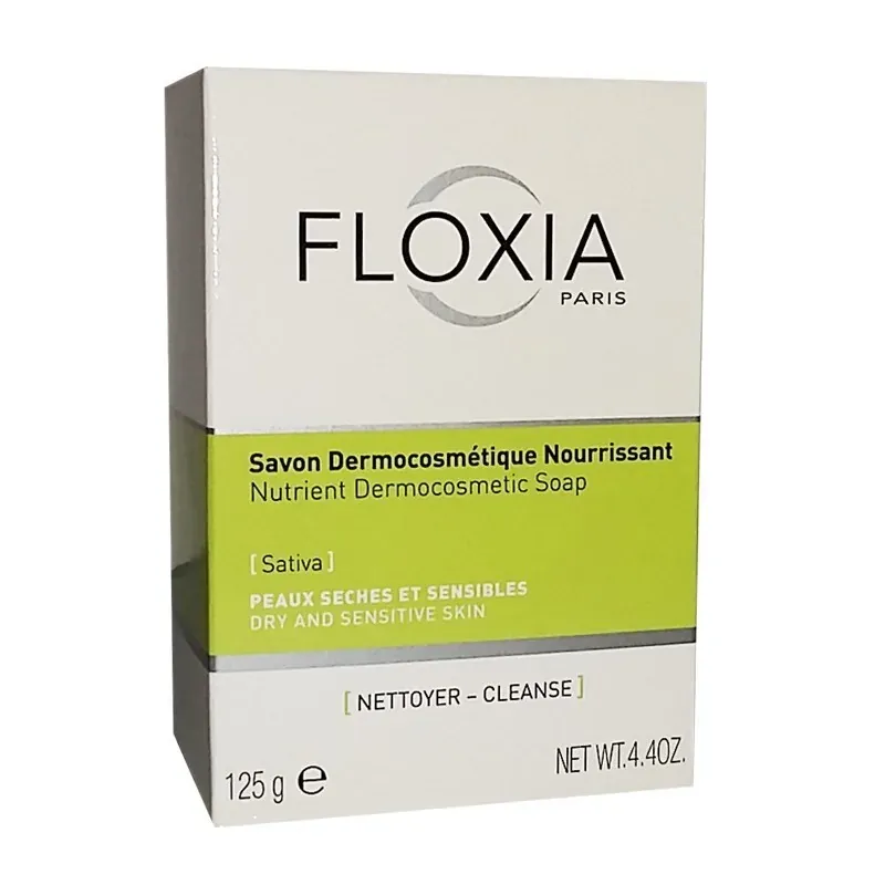 FLOXIA SAVON EXFOLIANT peux seche 125 G