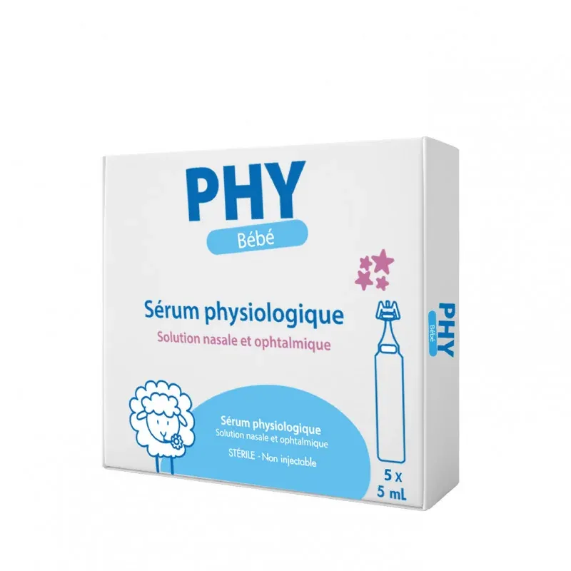 GILBERT PHY SERUM PHYSIOLOGIQUE 5X5ML