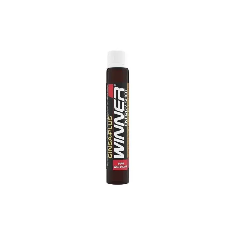 Ginsaplus Winner Energy Shot 25 Ml Goût Agrûmes