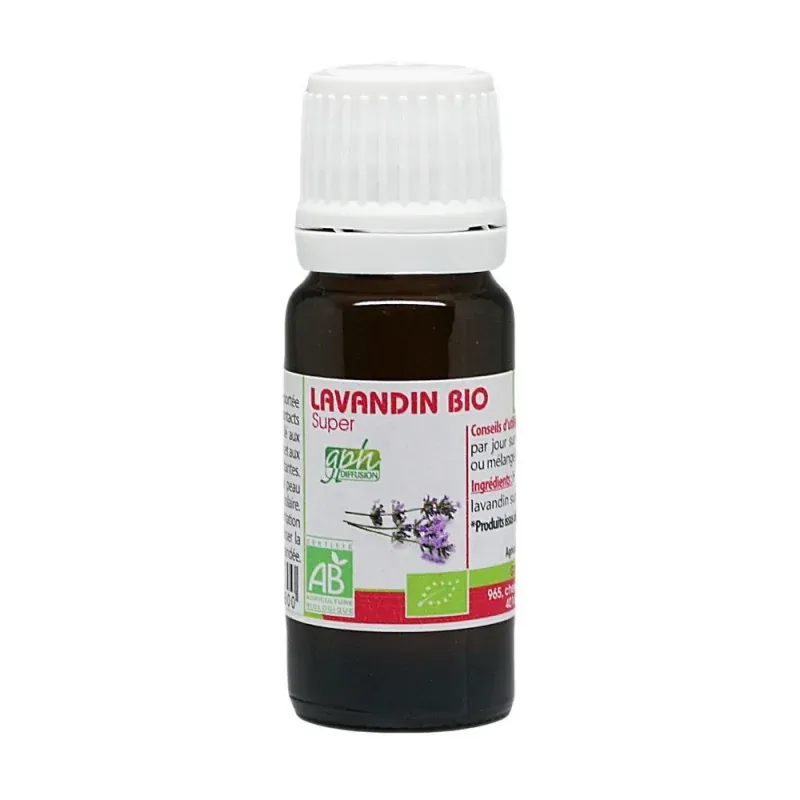 GPH Diffusion Huile Essentielle Bio Lavandin Super 10 ml