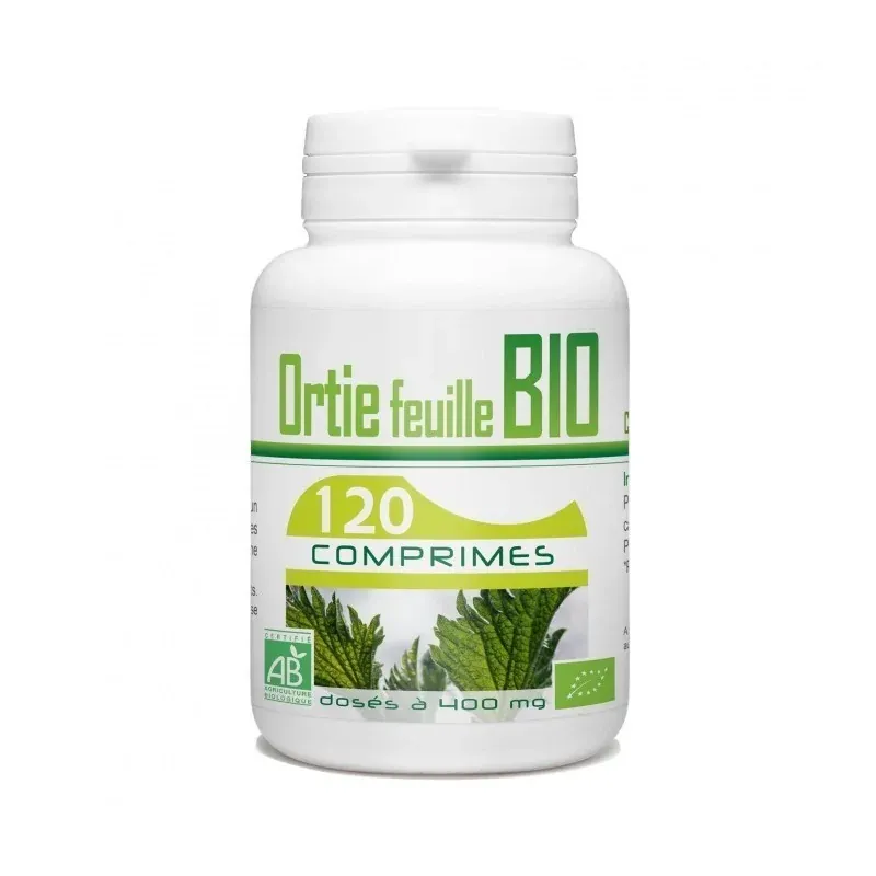GPH DIFFUSION ORTIE FEUILLE BIO - 120 COMPRIMÉS À 400 MG