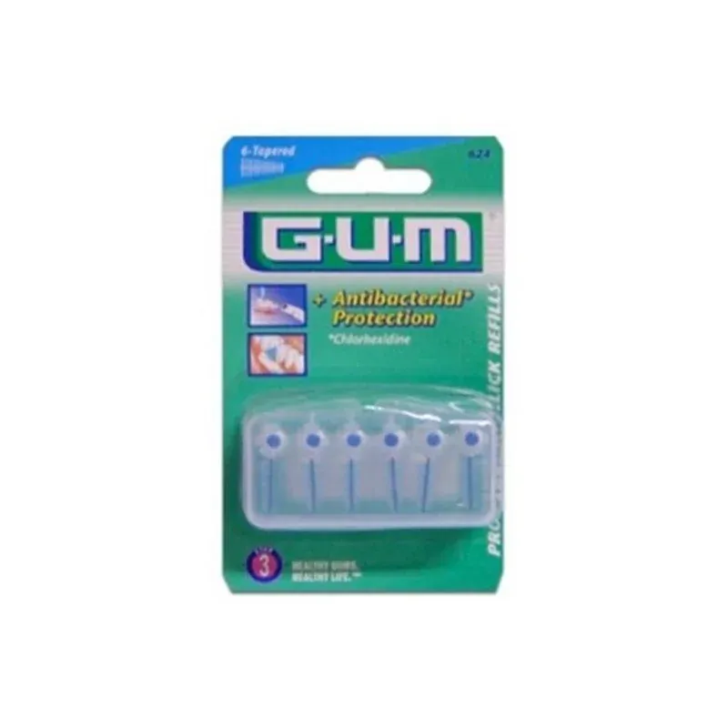 GUM RECHARGE 6 BROSSETTES FINES 1,6mm