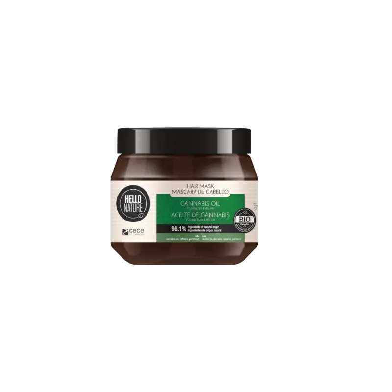 HELLO NATURE CANNABIS OIL MASQUE CAPILLAIRE 250ML