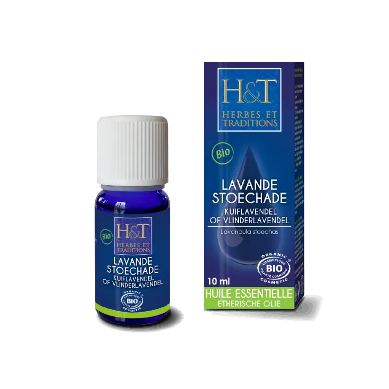 HERBES ET TRADITIONS HUILE ESSENTIELLE - LAVANDE STOECHADE BIO 10ML