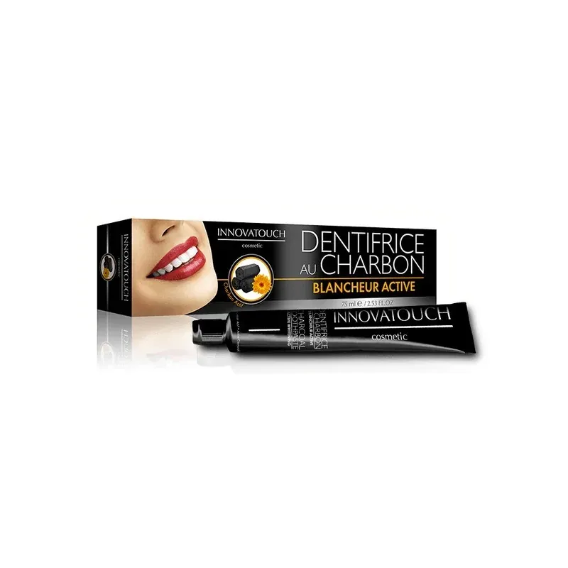 INNOVATOUCH Dentifrice Au Charbon Blancheur Active 75ml