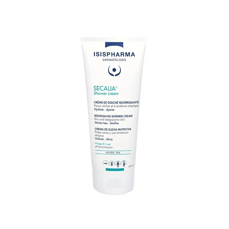 ISISPHARMA SECALIA Shower Cream Crème De Douche Nourrissante 200ml