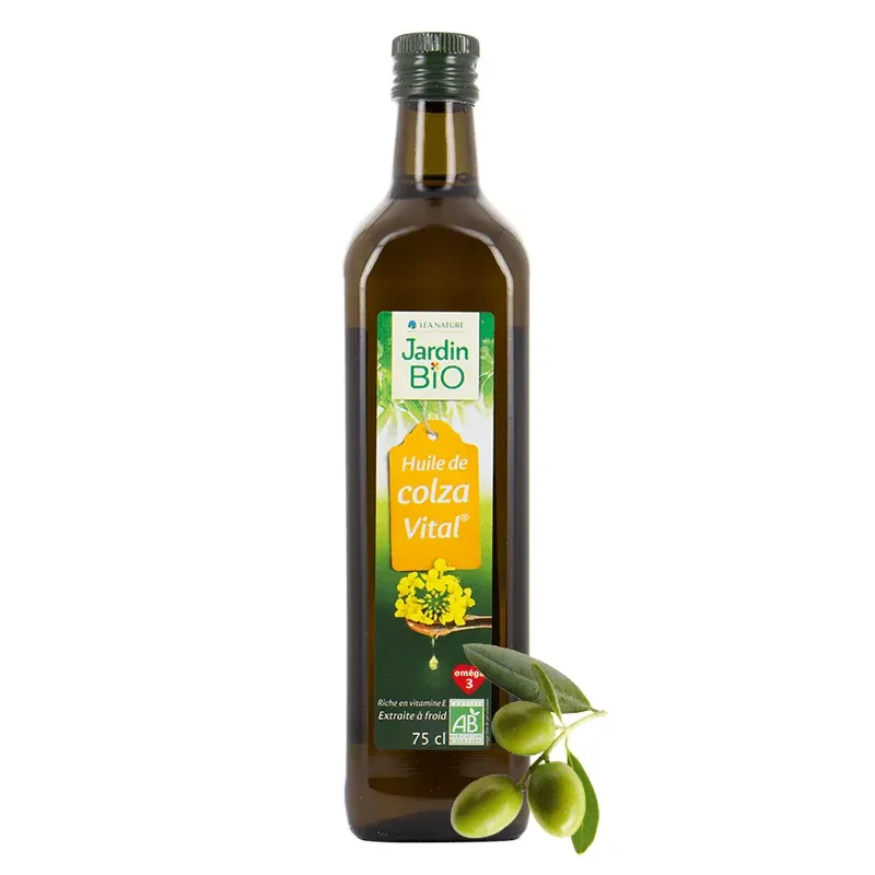 JARDIN BIO HUILE VIERGE DE COLZA 750ML